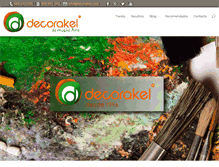 Tablet Screenshot of decorakel.com